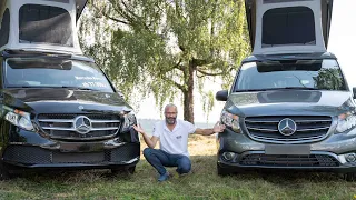 Mercedes Vito oder V-Klasse? Unterschiede und Besonderheiten - Pössl Vanstar und Pössl Campstar