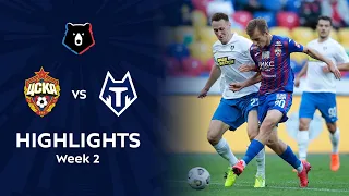 Highlights CSKA vs FC Tambov (2-1) | RPL 2020/21