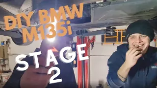 Installing Stage 2 450BHP BMW M135i *CRAZY*