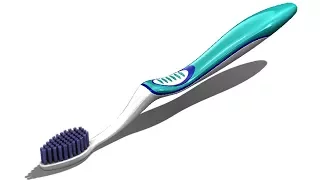 SolidWorks S Tutorial # 276: Toothbrush (advanced surfacing)