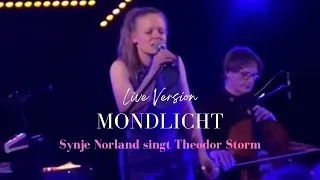 Synje Norland singt Theodor Storm - Mondlicht (Live im Speicher Husum)