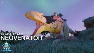 Neovenator Taming Guide & abilities in Ark Survival Ascended ll Prehistoric Beasts ASA