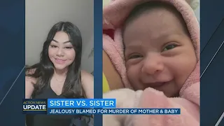 Woman accused in double murder of her sister and 3-week-old niece