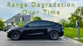 Tesla Model Y Performance range degradation after 1.5 years