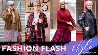 fashion flash | winter outfits | fashion over 50