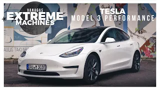 Tesla Model 3 Performance | Vanagas Extreme Machines | with EN subtitles