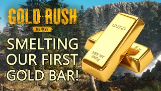 Smelting Our First Gold Bar in Gold Rush The Game Xbox