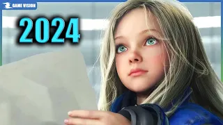 TOP 9 PRÓXIMOS JOGOS INCRIVEIS DE 2024 | PC|PS4|PS5|XBOX1|X|S