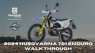 CCMTV | 2024 HUSQVARNA 701 ENDURO WALKTHROUGH