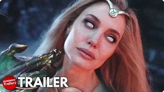 ETERNALS Final Trailer (2021) Angelina Jolie Marvel Superhero Movie