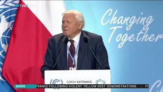 Addressing COP24, David Attenborough urges decision makers to act now