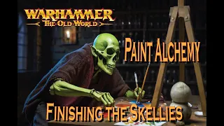 Painting Warhammer Skellies the Alchemy way