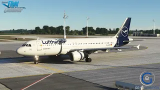 MSFS | Munich to Menorca | Lufthansa | Airbus A320-200 | EDDM - LEMH