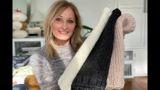 a friend to knit with - episode 38 a Lento Sweater and a bit about friend to friend!