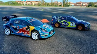 CEN Rally Ford Puma & HPI WR8 Flux Subaru Impreza