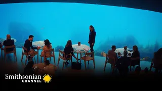 This Underwater Seafood Restaurant in Norway is Dazzling 🍤 How Did They Build That? | Smithsonian