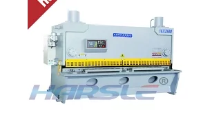 the 4*2500 hydraulic guillotine shearing machine, 4mm metal sheet cutter