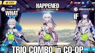 TRIO COMBO in CO-OP : Honkai Impact 3