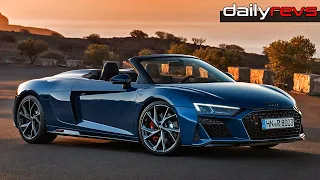 2022 Audi R8 V10 Spyder RWD | Ascari Blue | DailyRevs.com