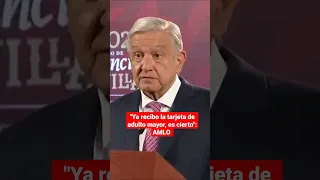 ¿Por qué AMLO recibe su pensión de adulto mayor? #milenioshorts