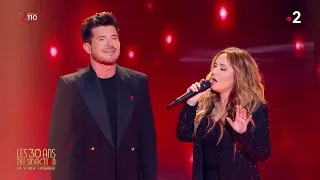 Vincent Niclo & Hélène Segara: " L'amour existe encore " - LES 30 ANS DU SIDACTION - 23/03/2024 -