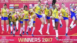 Gold match Italy v Brazil BEST Highlights | 2017 FIVB Volleyball World Grand Prix