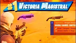 ⚠️ VICTORIA con ESCOPETA de DOBLE CAÑÓN | FORTNITE: Battle Royale