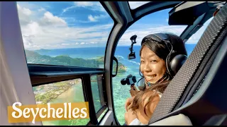 Seychelles 🏝️ - must do! Scenic Helicopter view of all Mahe island! 🌴