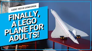 LEGO 10318 Concorde is a trap for 'real' grown-ups