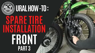 URAL How-To – Spare Installation / Front Position Part 3