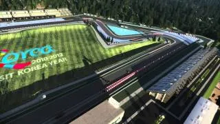 Korean International Circuit - F1 2010 - Red Bull simulation