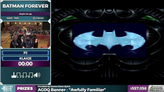 Batman Forever by PJ and klaige in 43:09 - AGDQ 2017 - Part 99