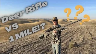 A hunting rifle can make hits how far? Bergara Wilderness Ridge .300WM Long Range