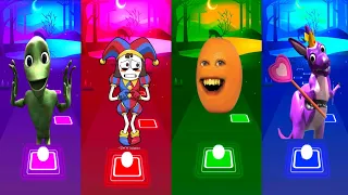 Alien Dance🆚The Amazing Digital Circus🆚Annoying Orange🆚FAIRY URUROO KANGAROO❤️Who is best??