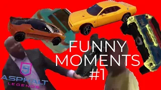 ASPHALT 9 : LEGENDS || FUNNY MOMENTS || EPIC STUNTS / PART #1