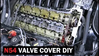 BMW N54 Valve Cover Gasket DIY