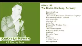 Morrissey - May 6, 1991 - Hamburg, Germany (Full Concert) LIVE