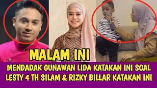 MENDADAK GUNAWAN LIDA KATAKAN INI SOAL LESTY 4 TH SILAM & RIZKY BILLAR KATAKAN INI