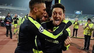 Ludogorets vs Arsenal 2-3 - Mesut Ozil Goal & Extended Highlights - Champions League 01/11/2016 HD