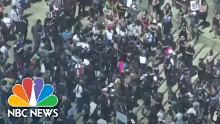 National Guard Patrols Philadelphia Amid George Floyd Protests | NBC News NOW