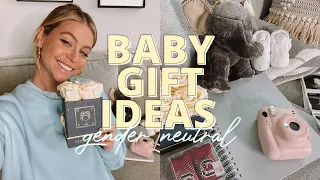 BABY GIFT IDEAS: gender neutral baby gift guide for babies and parents