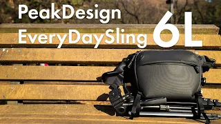 Peak Design EveryDay Sling 6L レビュー！！小さいのに工夫次第で本格的な機材も運べる凄いやつ！ | #89