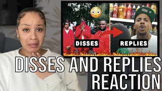 UK DRILL: DISSES AND REPLIES PART 3 😳 Reaction