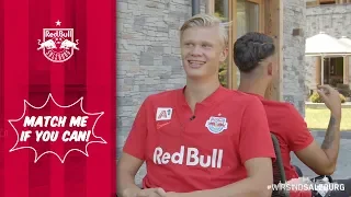 "Match me if you can" mit Dominik Szoboszlai und Erling Haaland [with subtitles]