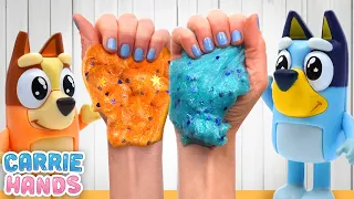 Bluey & Bingo DIY Super Fun Slime That Glows In The Dark | Craft Videos For Kids