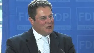 30 Jahre 'Manifest der Marktwirtschaft', Begrüßung von FDP-Generalsekretär Patrick Döring