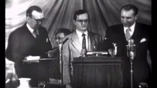 Wally Cox - Mr Peepers - 1952 Peabody Award Acceptance Speech