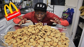 EXTREME 1000 CHICKEN NUGGET IN 10 MINUTES CHALLENGE