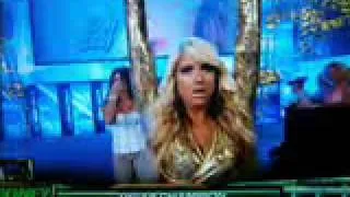 WWE Money In The Bank 2011 Brie Bella vs Kelly kelly with Eve