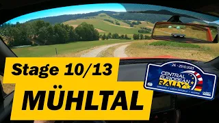 WRC Central European Rally 2023 | Stage 10/13 Mühltal | POV Recce